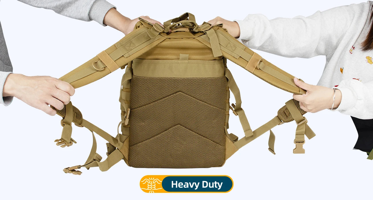 45L Fishing Hunting Bag Tactical Backpack Men's