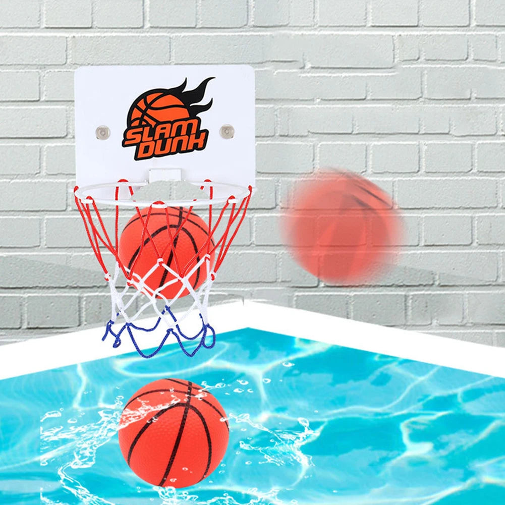 Suction Cup Basketball Hoop with 2 Balls Indoor Basketball Hoop