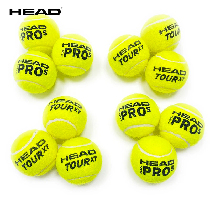 3/12 Pcs Head Original Professional Tennis Ball High Quality Wool Tennis Coach Sports Ball