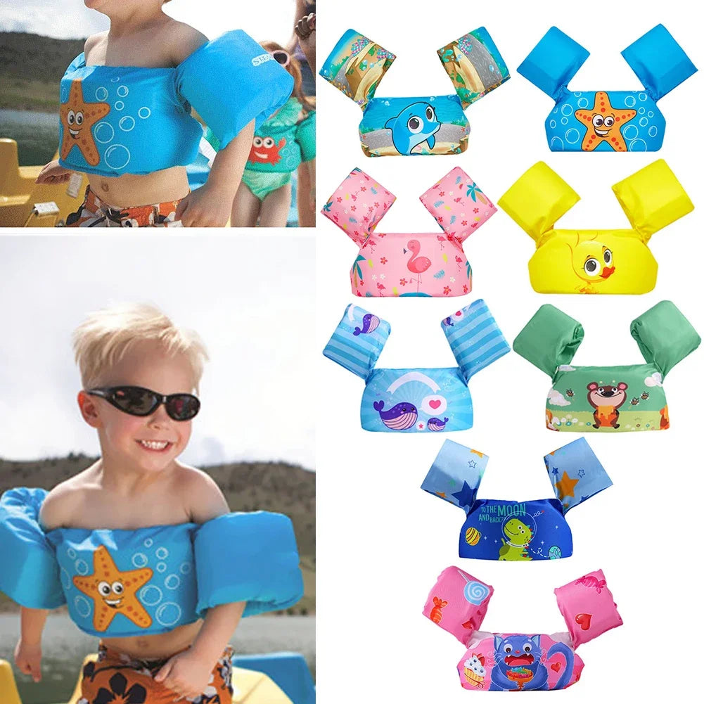 Baby Float Arm Sleeve Floating Ring Safe Life Jacket Buoyancy Vest Kid Swimming Equipment