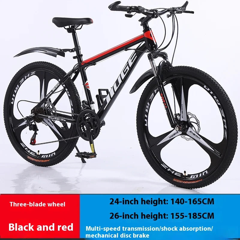 Adult Mountain Bike Bicycle Men and Women Mountain Variable Speed Bicycle