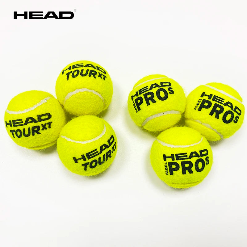 3/12 Pcs Head Original Professional Tennis Ball High Quality Wool Tennis Coach Sports Ball