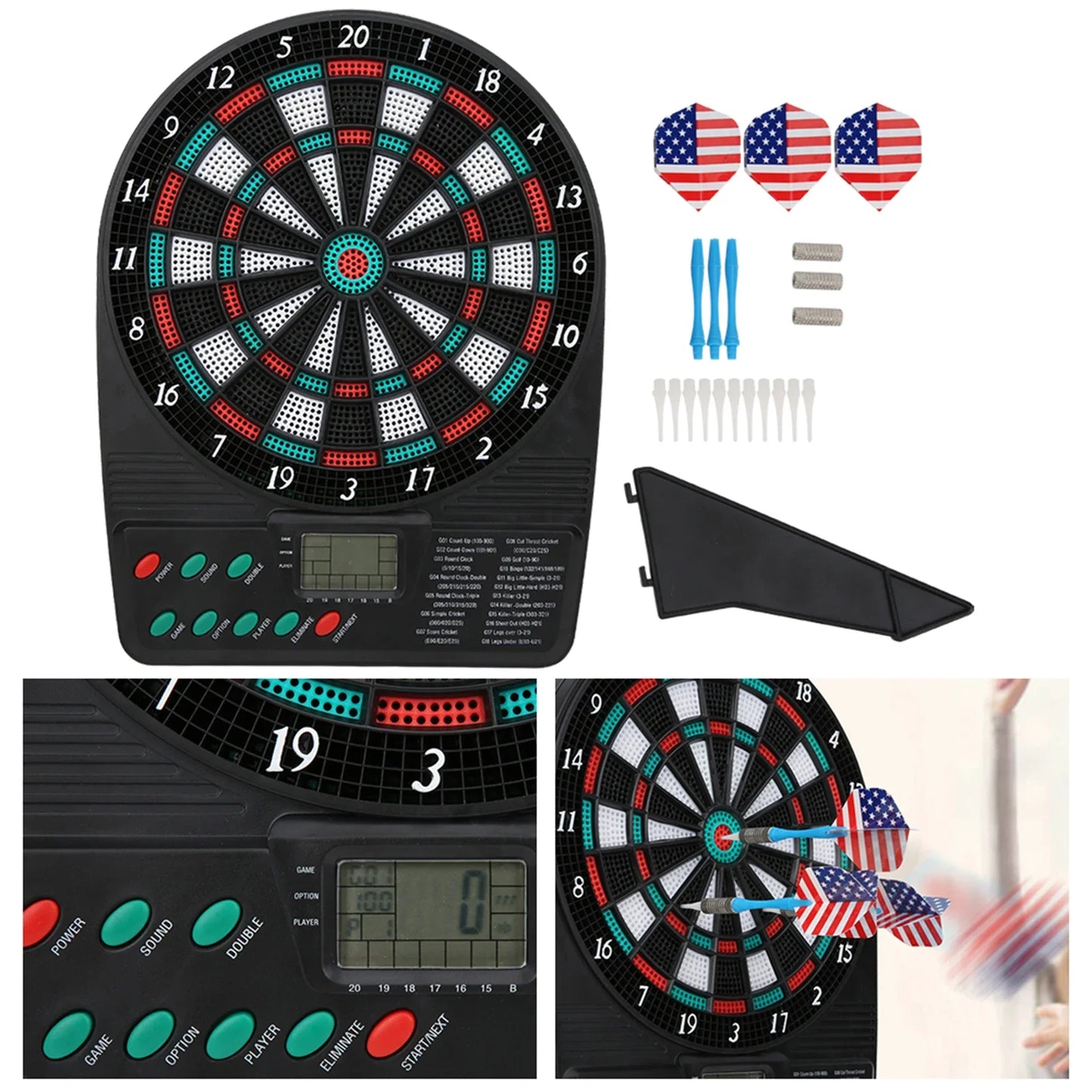 Electronic Automatic Scoring Soft Board Set Family Leisure