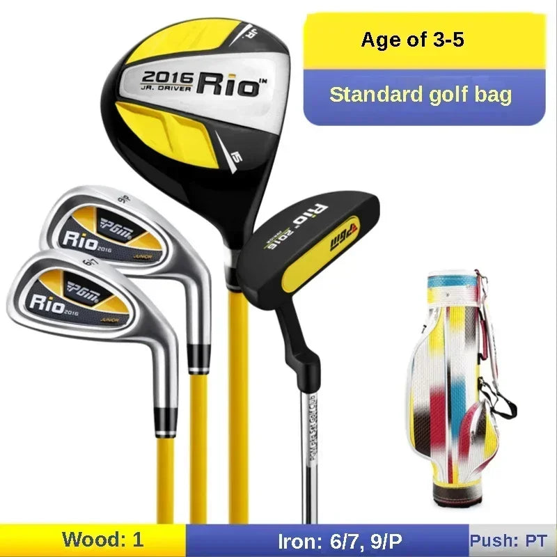 PGM 3-12 Age Boys Girls Kids Golf Club Full Sets Gift