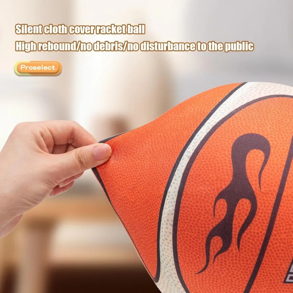 Silent l - Indoor Basketball, Mute Basketball | Low Noise Indoor Training Ball, Highly Elastic