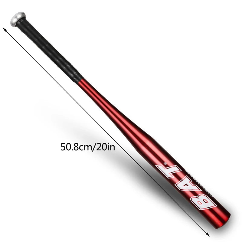 20 inch High Strenght Training Softball Baseball Batll Black Silvery Blue Red