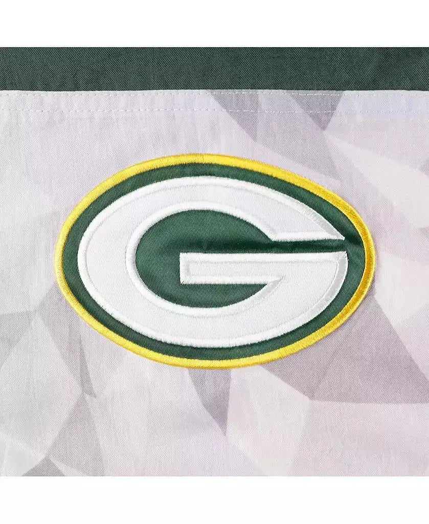 Men's Green Bay Packers Hooded Running Jacket Half-Zip