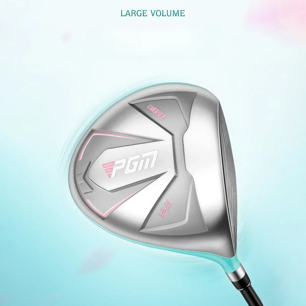 PGM Women Golf Clubs Set with Golf Bag Stainless Steel / Carbon Shaft Iron Wood Driver