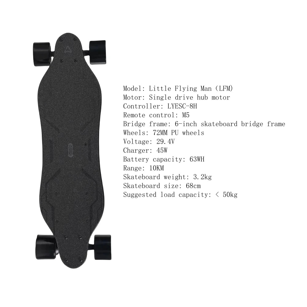 MEEPO LFM Kids Electric Skateboard, 10KM Range, 3.2KG Lightweight, Gift for Boys Girls