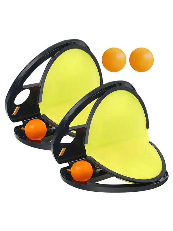 Paddle Ball Set Outdoor Throwing Catching Game Toys Toddler Activities 2 Players