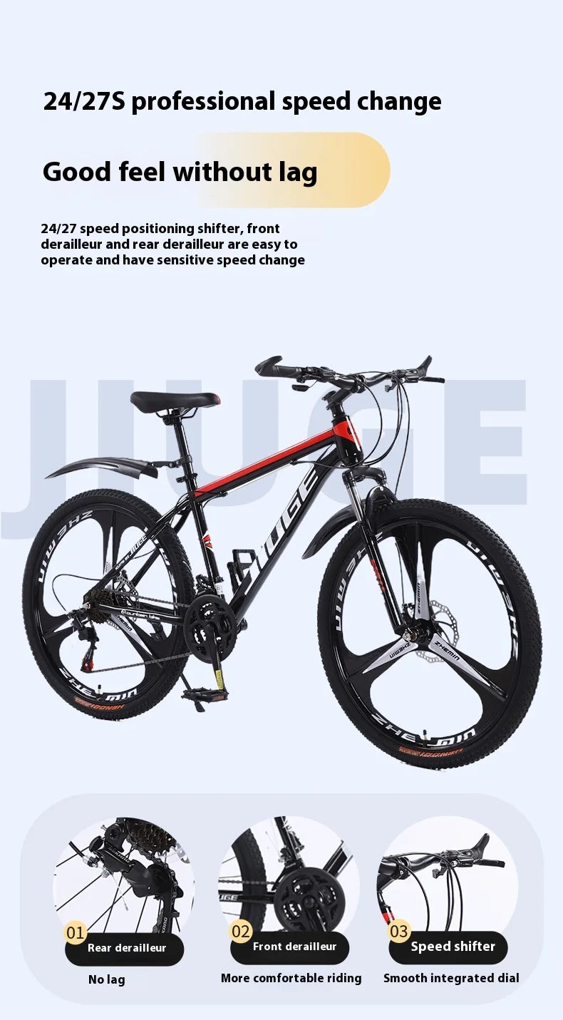 Adult Mountain Bike Bicycle Men and Women Mountain Variable Speed Bicycle
