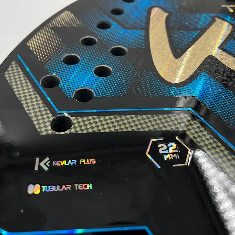 TIGER Kevlar Camewin Beach Tennis Racket Adult Professional Carbon Frame