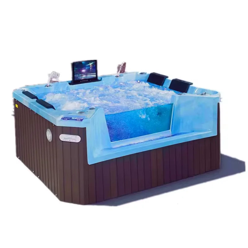 Outdoor Spa Hot Tub Family 4 Person Hot Tub Massage Spa Pool