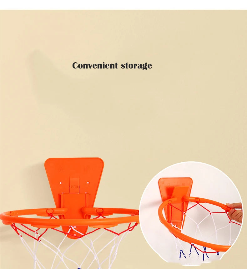 18/21/24CM Kids Bouncing Mute Basketball Squeezable Mute Bouncing Basketball