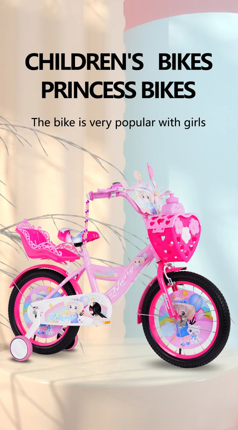 Children's Bicycle Boys and Girls 3 Years Old 5 Years Old 9 Years Old