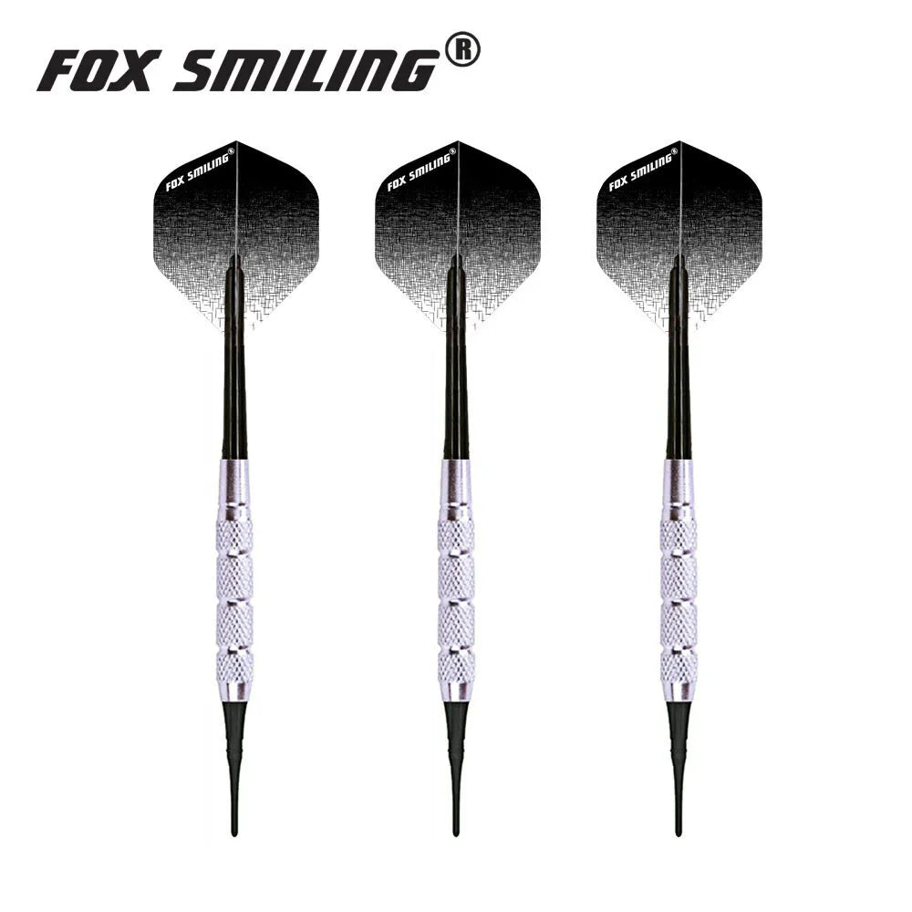 12PCS Fox Smiling 18g Electronic Soft Darts With Nylon Darts Tips