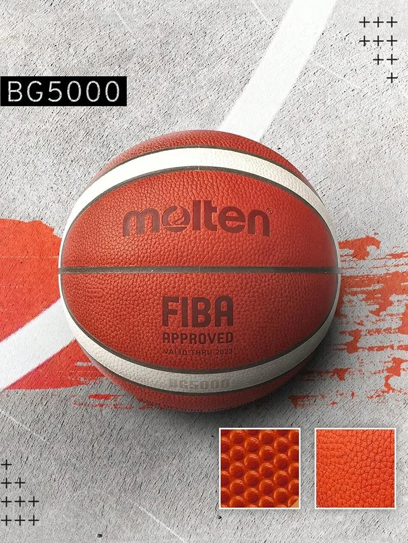 Molten BG5000 Basketball Size 7/6 Official Certification Competition Basketball