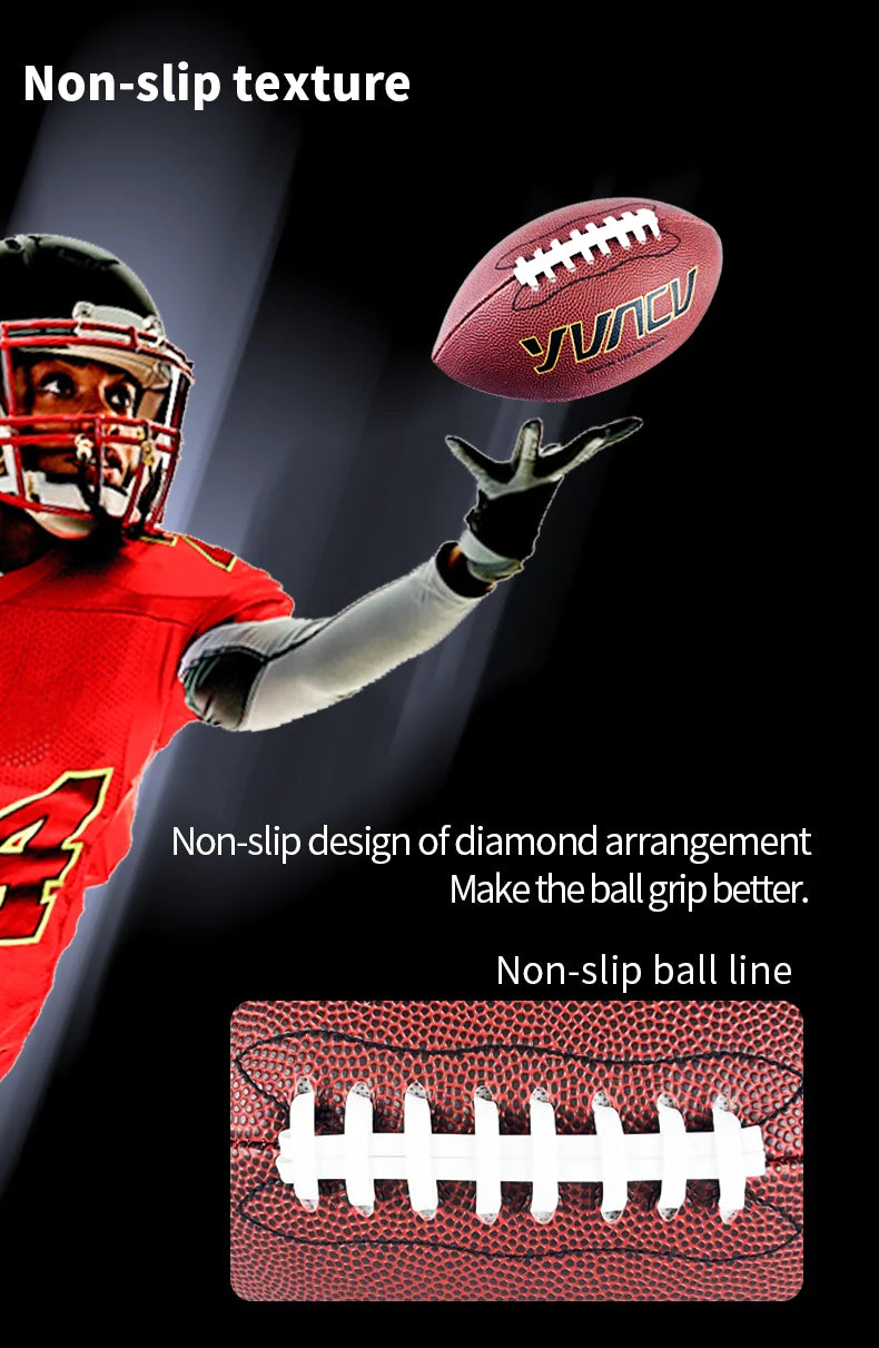 1pc Standard American Football For Outdoor Training And Recreational Play