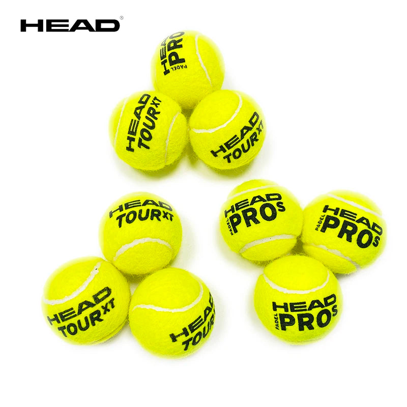 3/12 Pcs Head Original Professional Tennis Ball High Quality Wool Tennis Coach Sports Ball