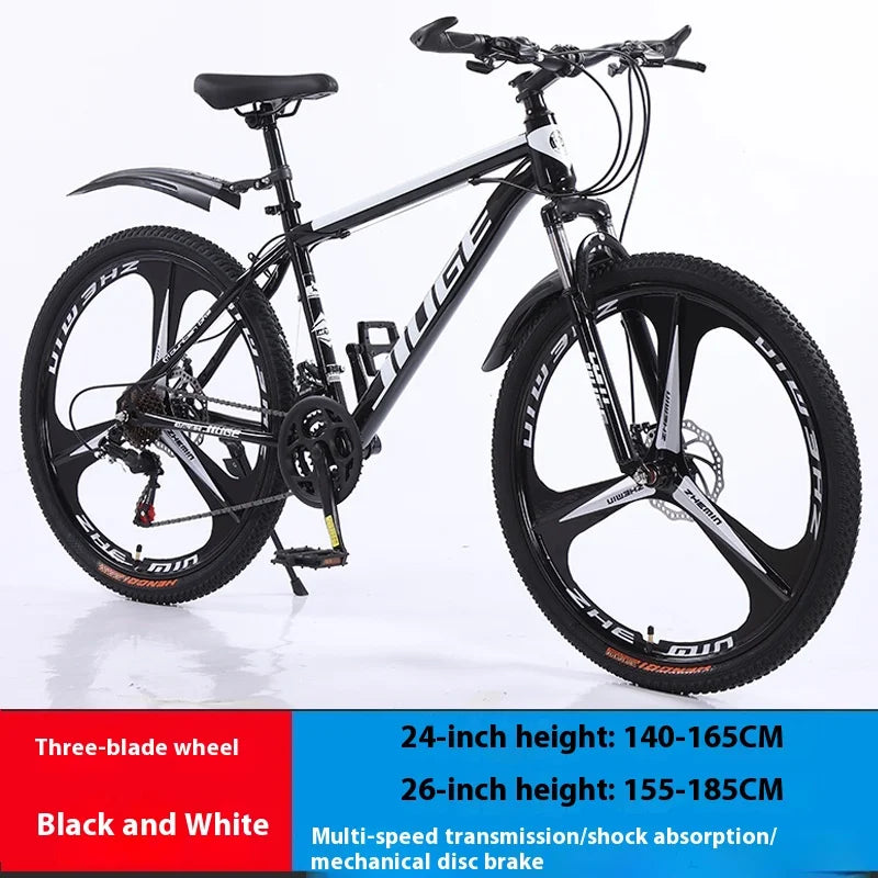 Adult Mountain Bike Bicycle Men and Women Mountain Variable Speed Bicycle