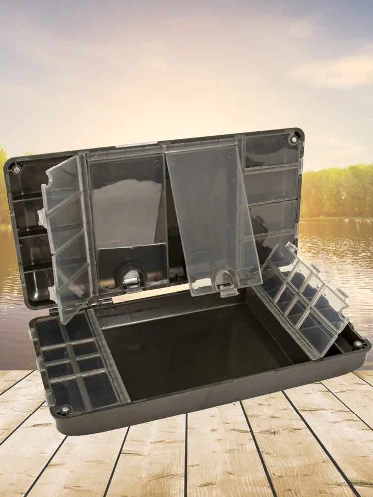 Fishing Tackle Storage Organizer Portable Fishing Accessories Box Magnetic Multipurpose