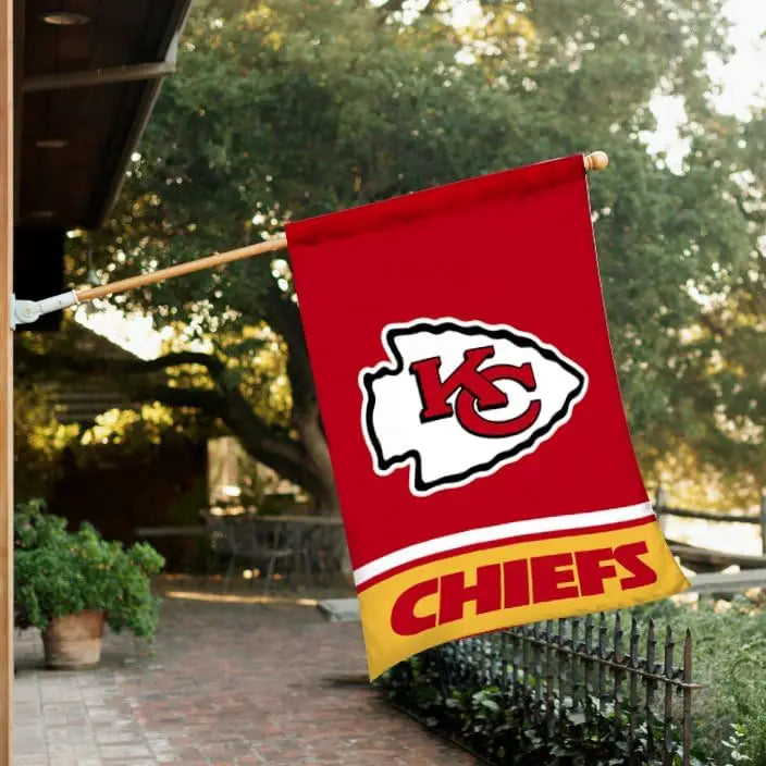 Kansas City Garden Flag Chief KC (12.5x18IN Double Sided) for Yard Garden Outdoor