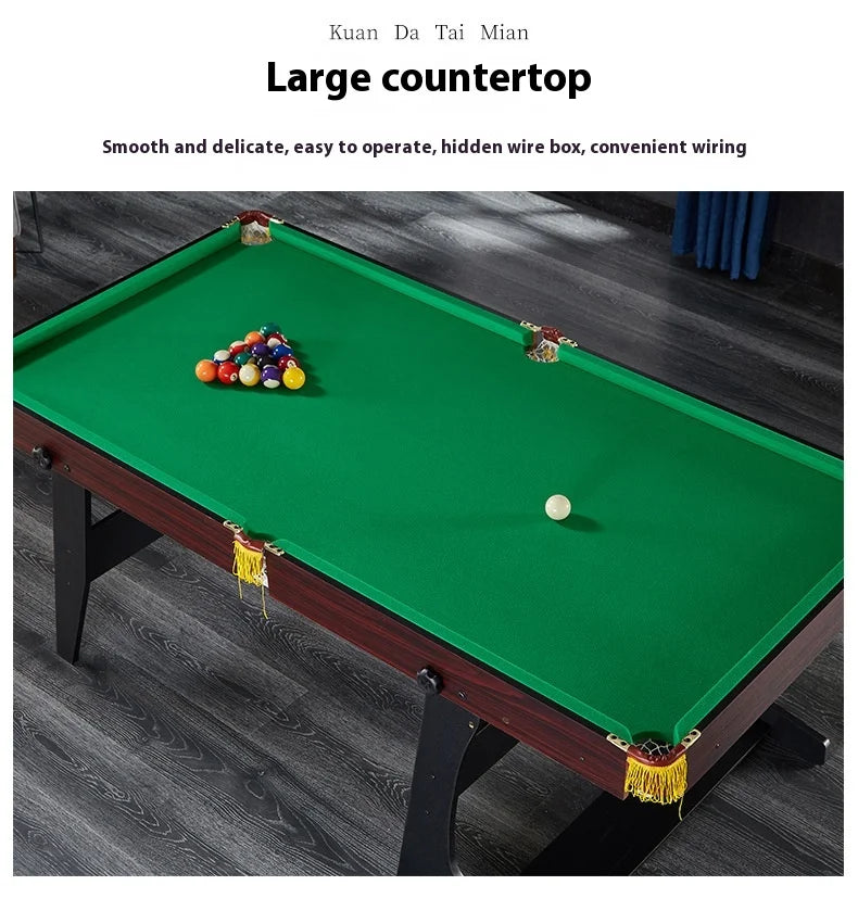 Children's Folding Wooden Pool Table Home Use Large Small