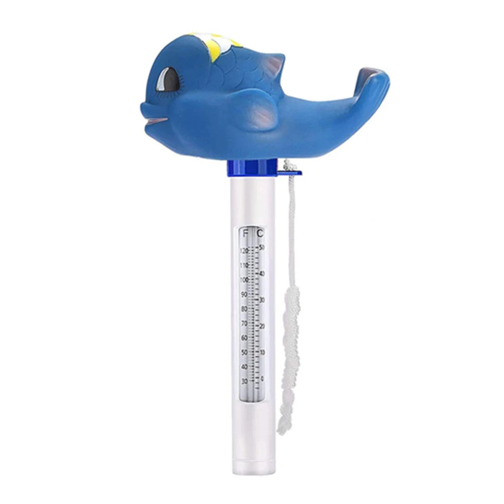 Cartoon Animals Thermometer Versatile for Outdoor Indoor Swimming Pools