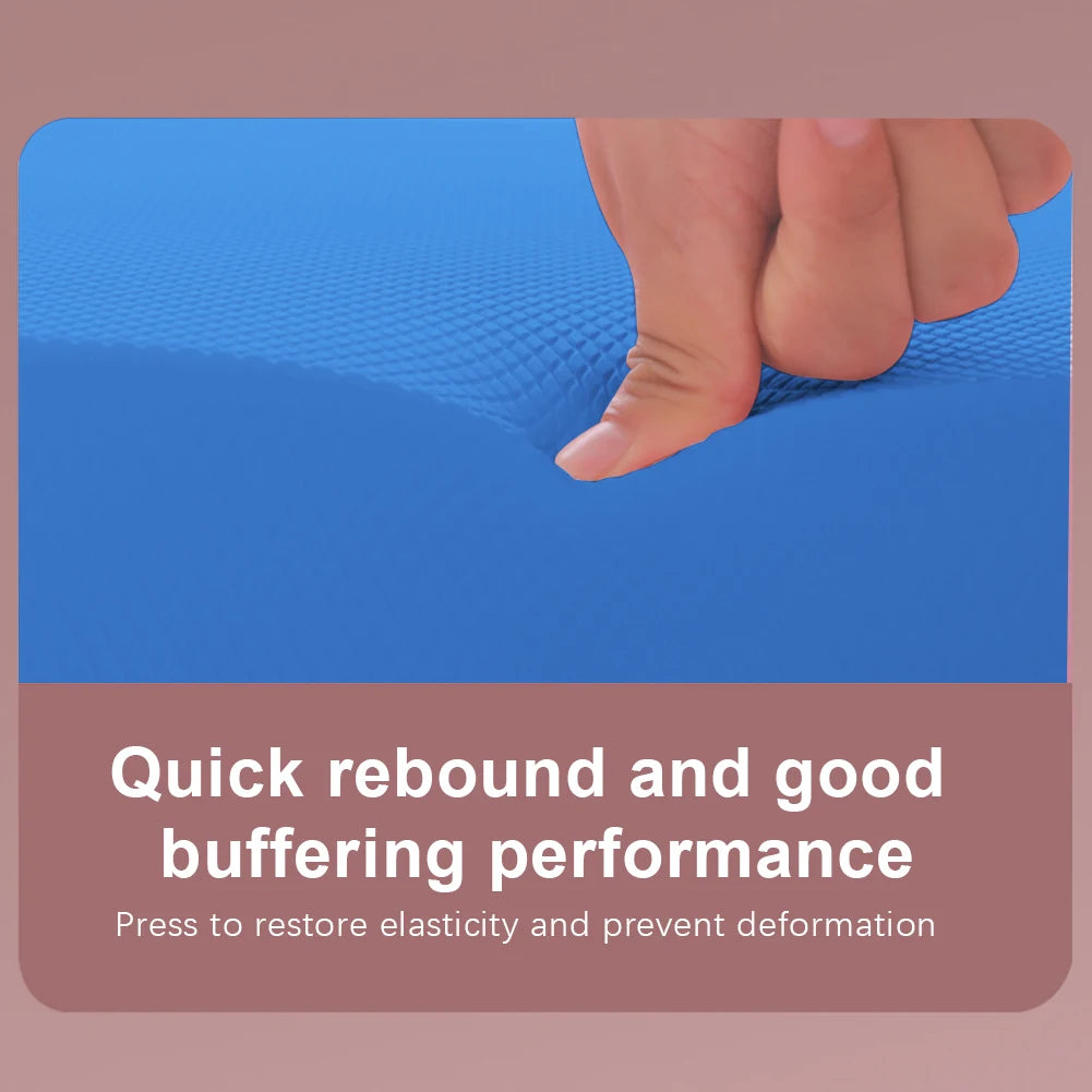 Yoga Balance Pad Anti Slip Exercise Balance Pad Fitness Balancing Pad Foam Cushion Mat for Stability Training