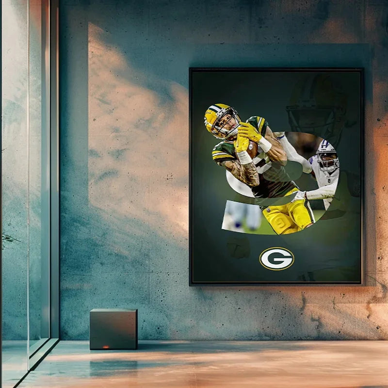 American Football NFL Star Players So on Sports Super Bowl Poster