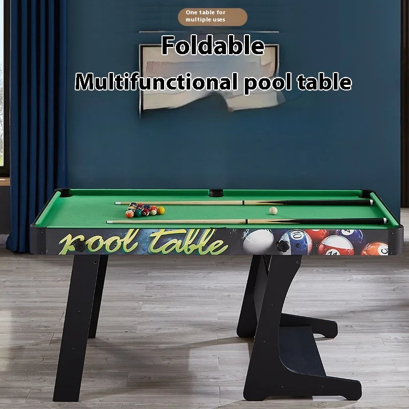 Children's Folding Wooden Pool Table Home Use Large Small