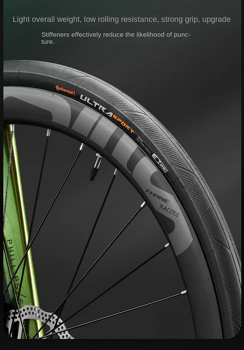 2025 New Ultra-Light Carbon Fiber Road Bike Fast Racing Bicycle with Hydraulic Disc Brakes
