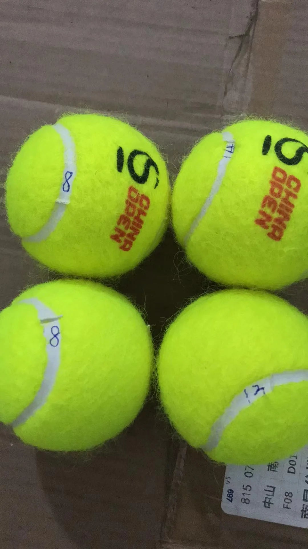 3/12 Pcs Head Original Professional Tennis Ball High Quality Wool Tennis Coach Sports Ball