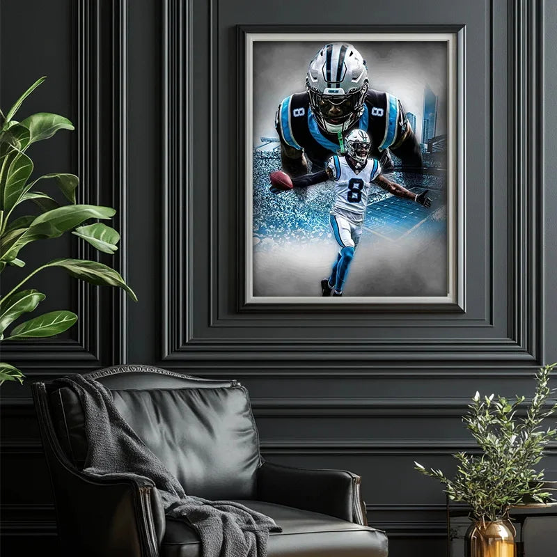 American Football NFL Star Players So on Sports Super Bowl Poster
