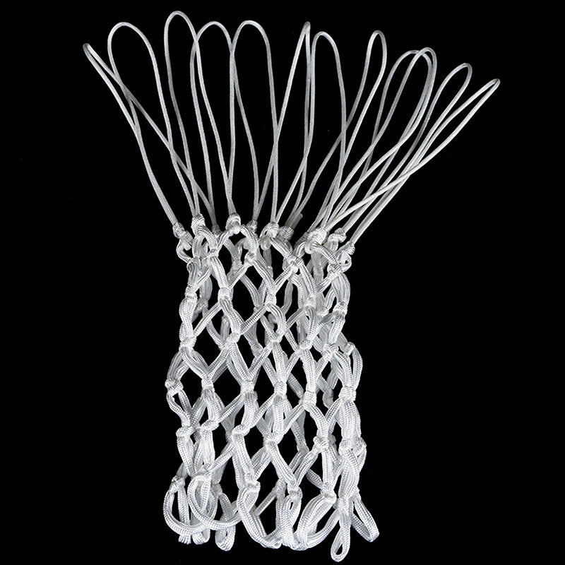 1Pair Basketball Rim Mesh Net Standard Sports Basketball Net Loops Outdoor Sports