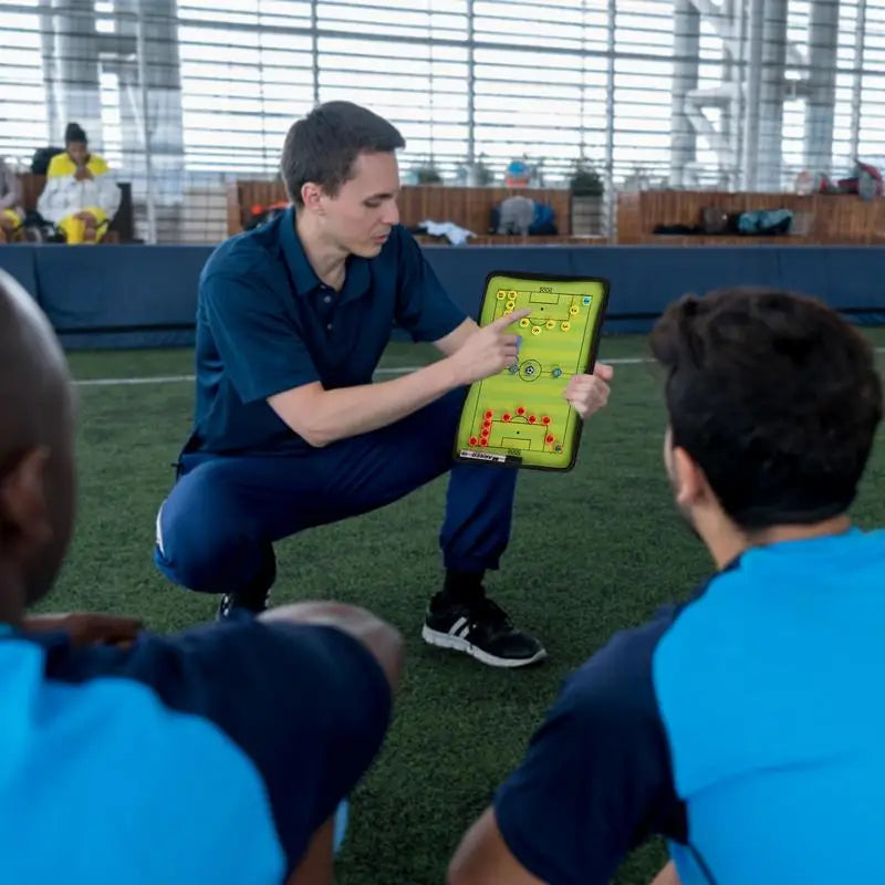 Magnetic Soccer Coaches Strategy Clipboard Waterproof Training Board