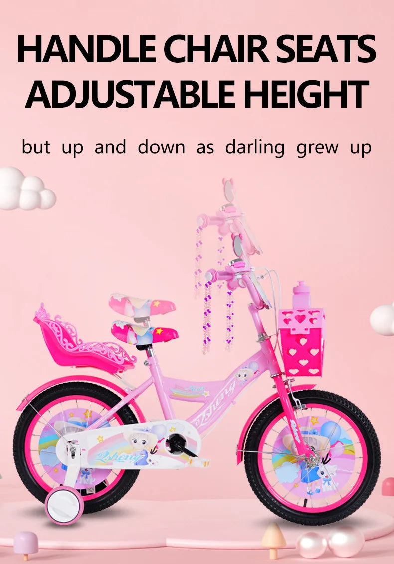 Children's Bicycle Boys and Girls 3 Years Old 5 Years Old 9 Years Old