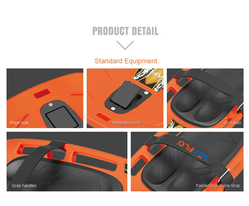 New Outdoor Thickness Kids Adults Plastic Snow Skis