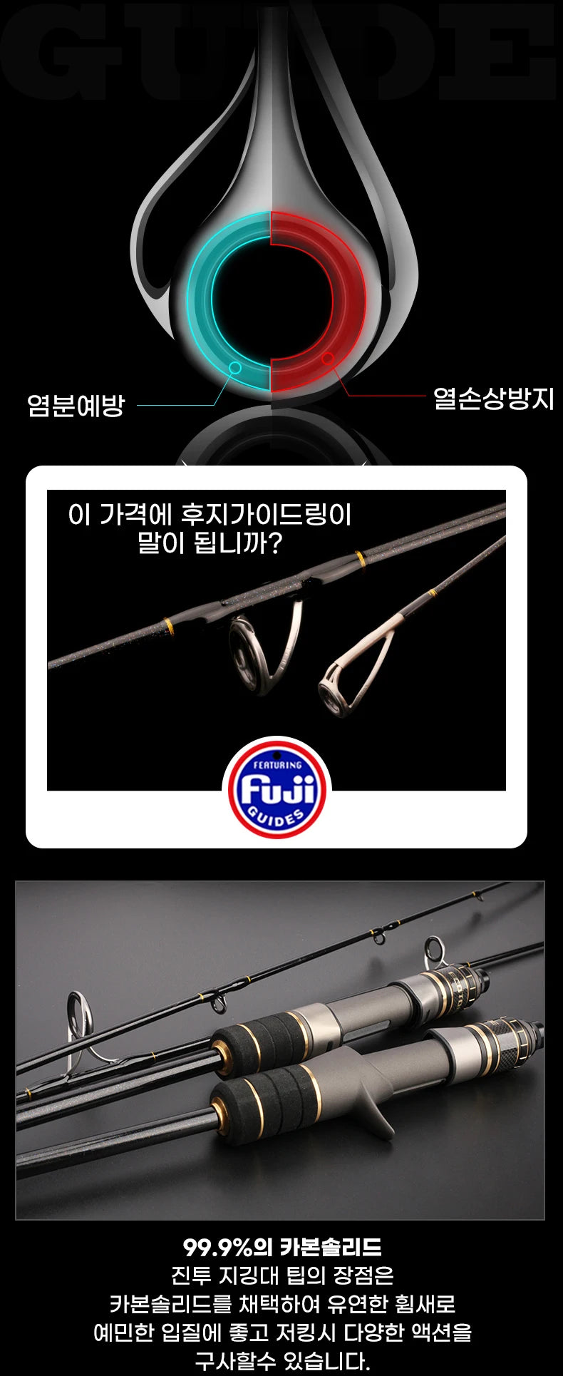 Pesca Boat Fishing Rods Saltwater Big Game Slow Pitch Jigging Rod Shore Carbon 2 Piece Spinning & Casting Portable Cod amberjack Rockfish