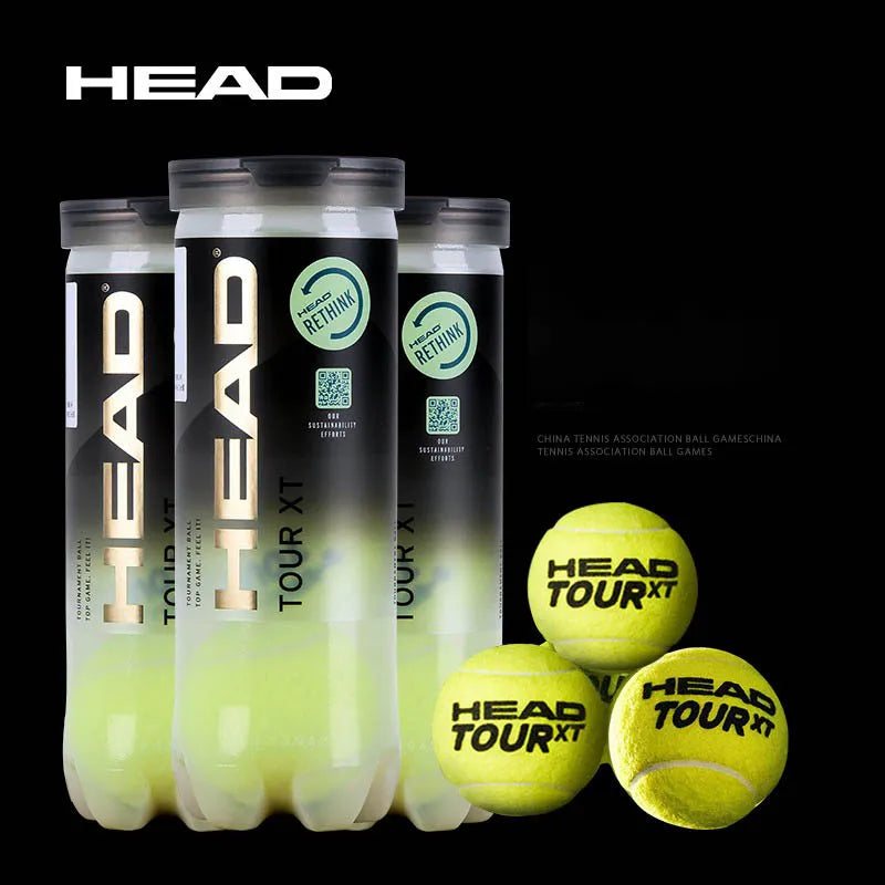 HEAD Professional Tennis 4B TEAM 3 Tour X  Training Ball T 3B Pro Match Balls