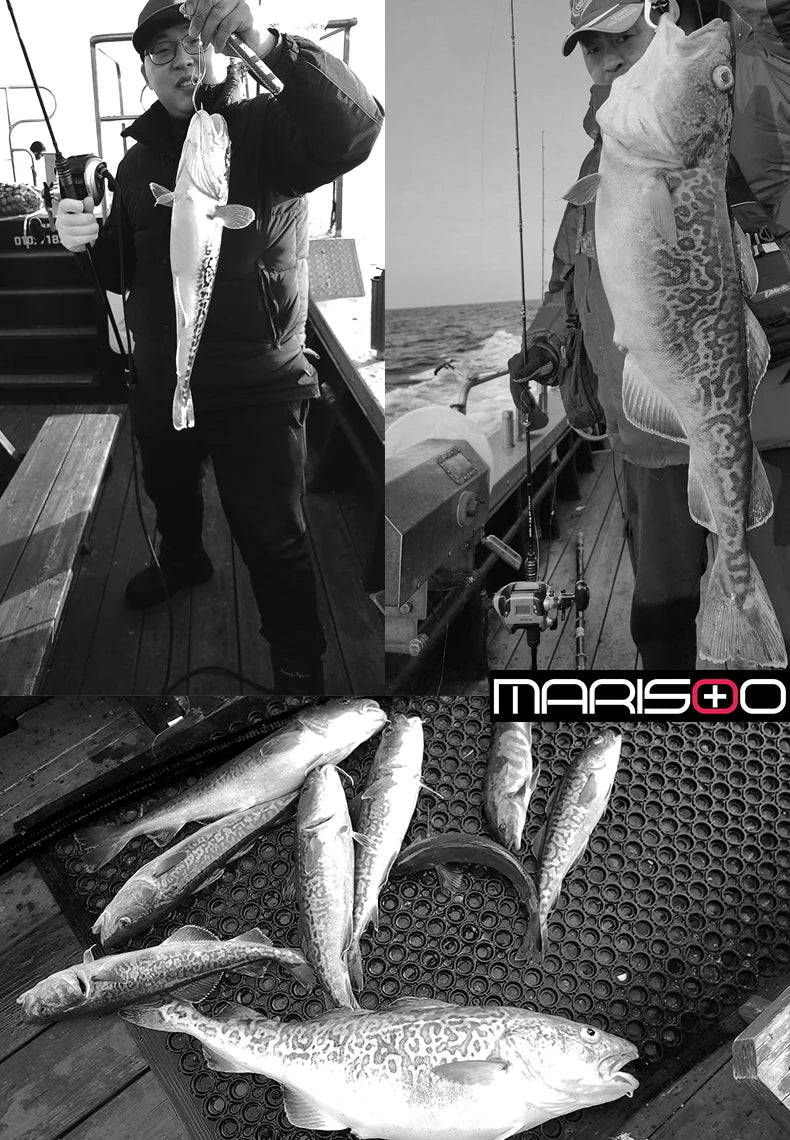 Pesca Boat Fishing Rods Saltwater Big Game Slow Pitch Jigging Rod Shore Carbon 2 Piece Spinning & Casting Portable Cod amberjack Rockfish