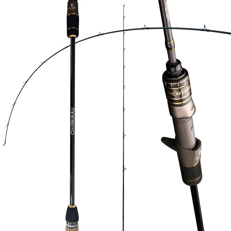 Pesca Boat Fishing Rods Saltwater Big Game Slow Pitch Jigging Rod Shore Carbon 2 Piece Spinning & Casting Portable Cod amberjack Rockfish