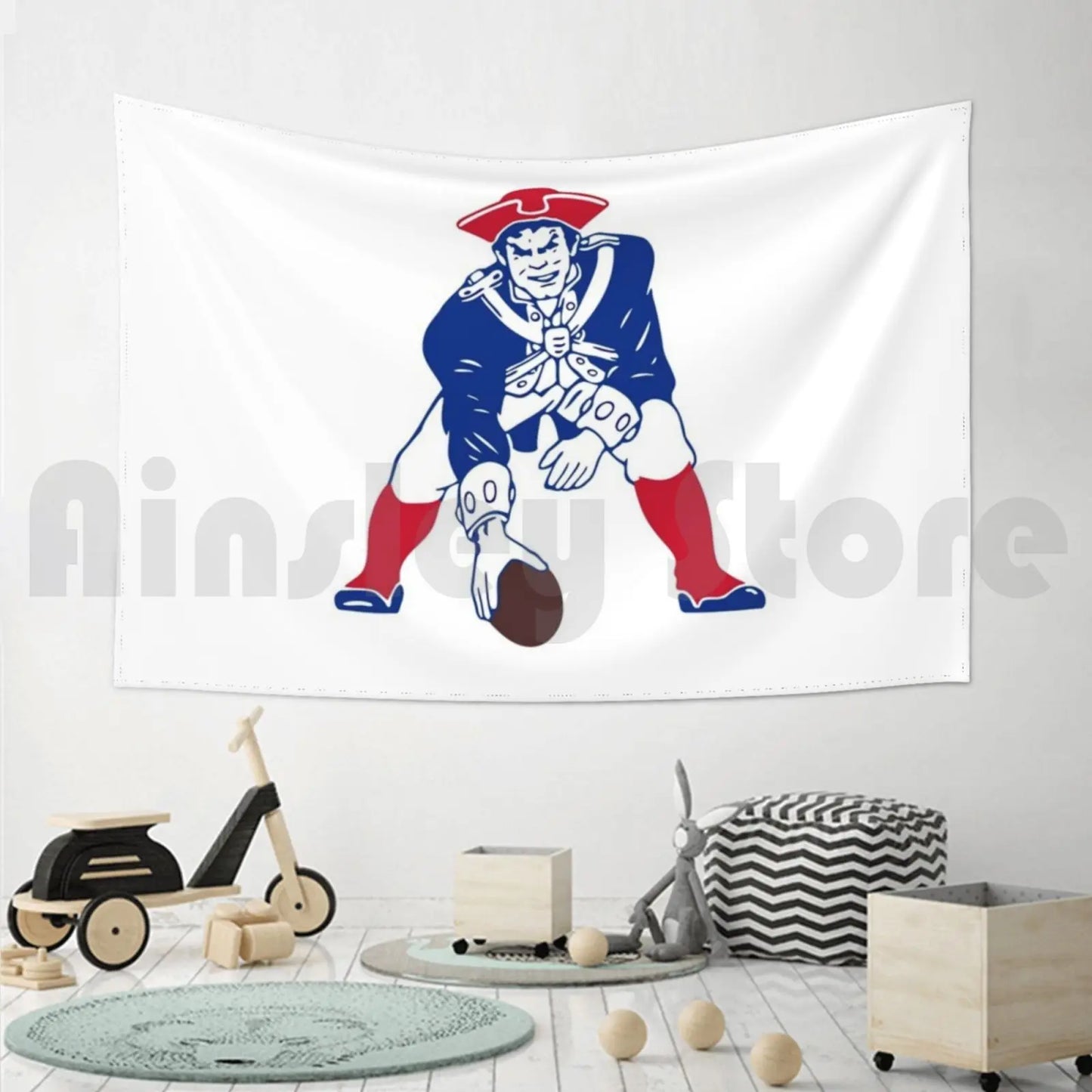 Patriots-New England Customized Tapestry Logo