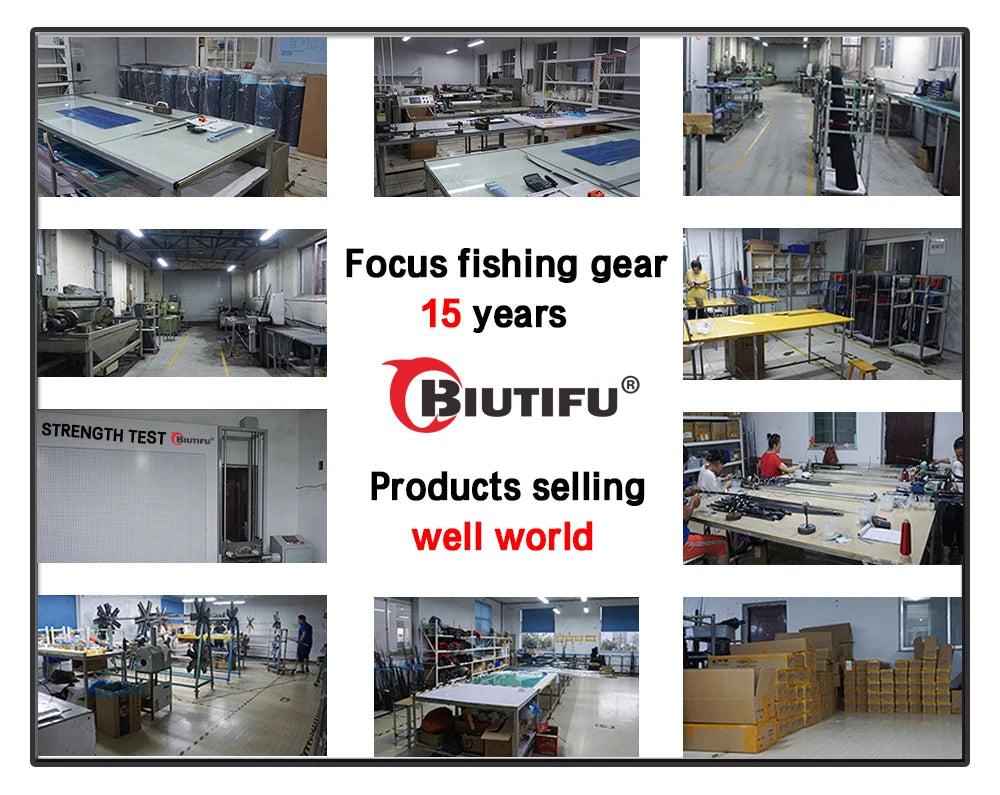 BIUTIFU XUL Ultralight Spinning Casting Fishing Rods