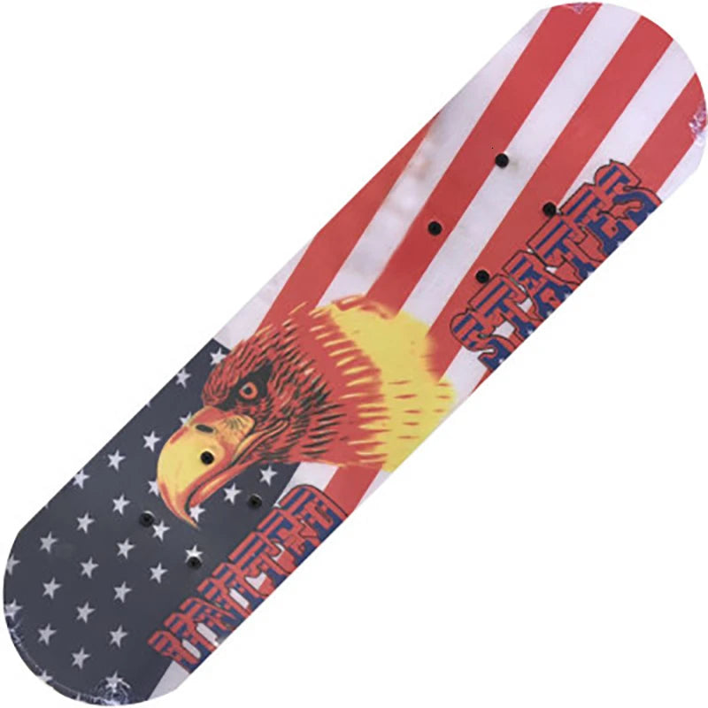 60CM Kids Skateboarding Cartoon Skateboard Dinosaur Spider Longboard Marple Double Rocker