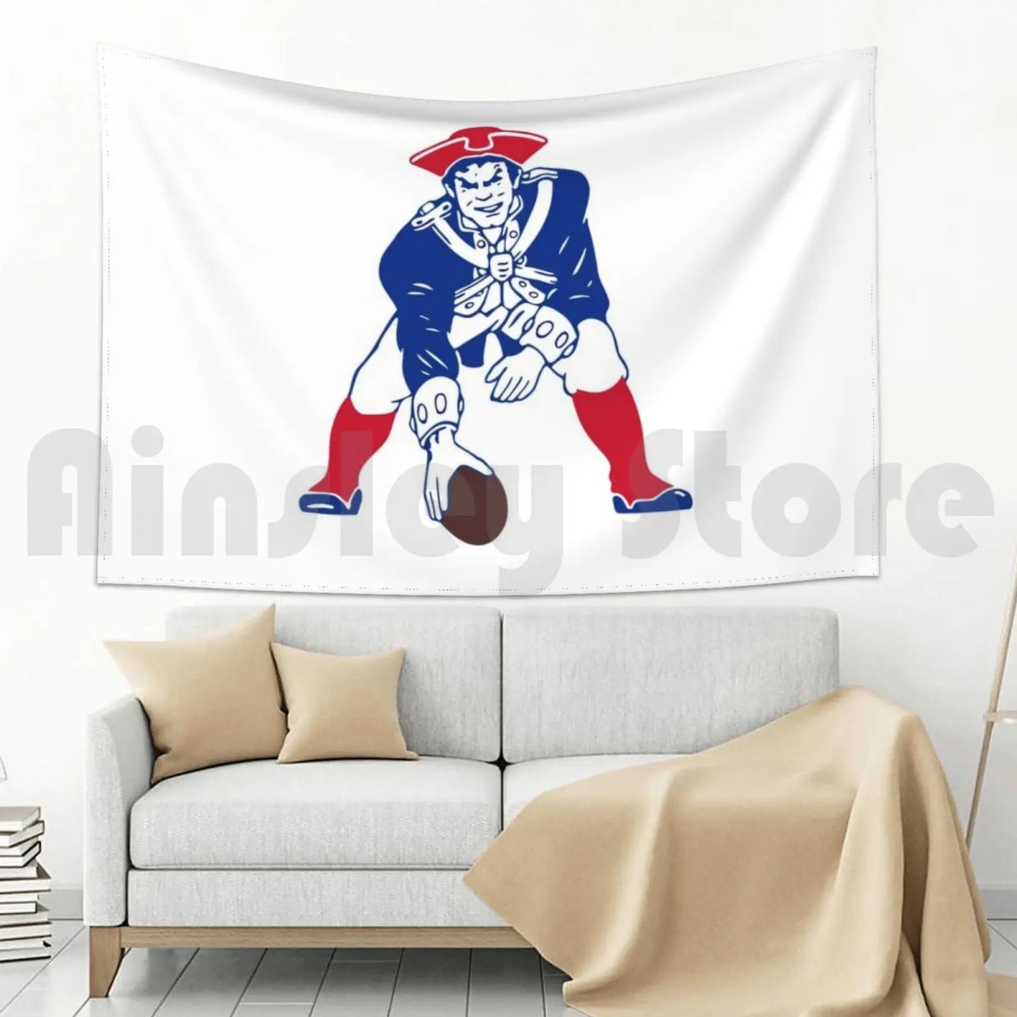 Patriots-New England Customized Tapestry Logo