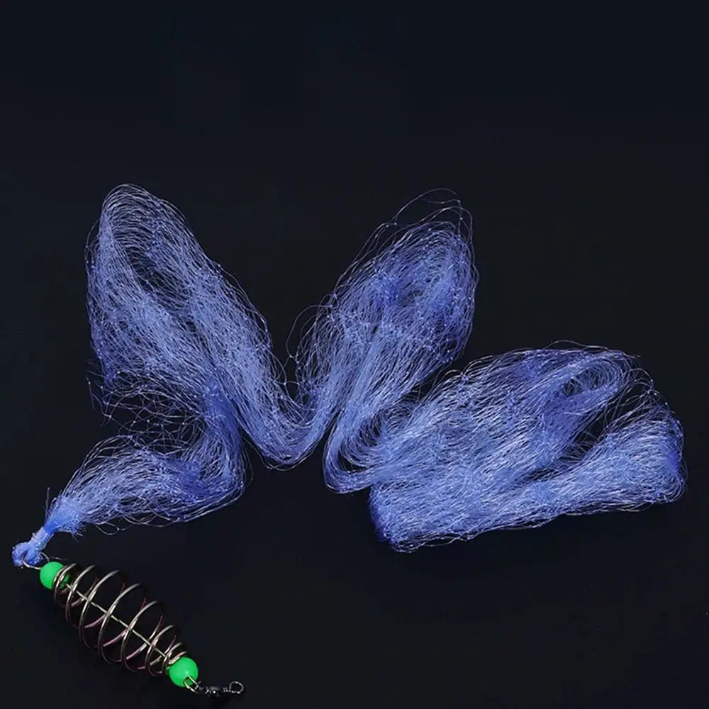 11 Size Fishing Net Trap Mesh Luminous Bead Netting Sea Fish Net