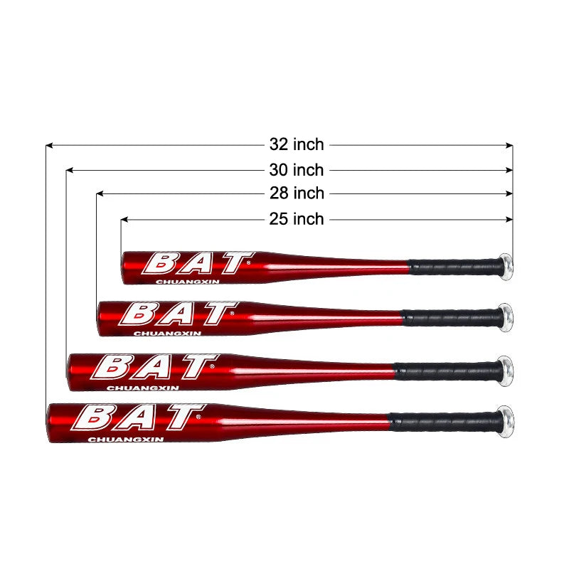 20 inch High Strenght Training Softball Baseball Batll Black Silvery Blue Red