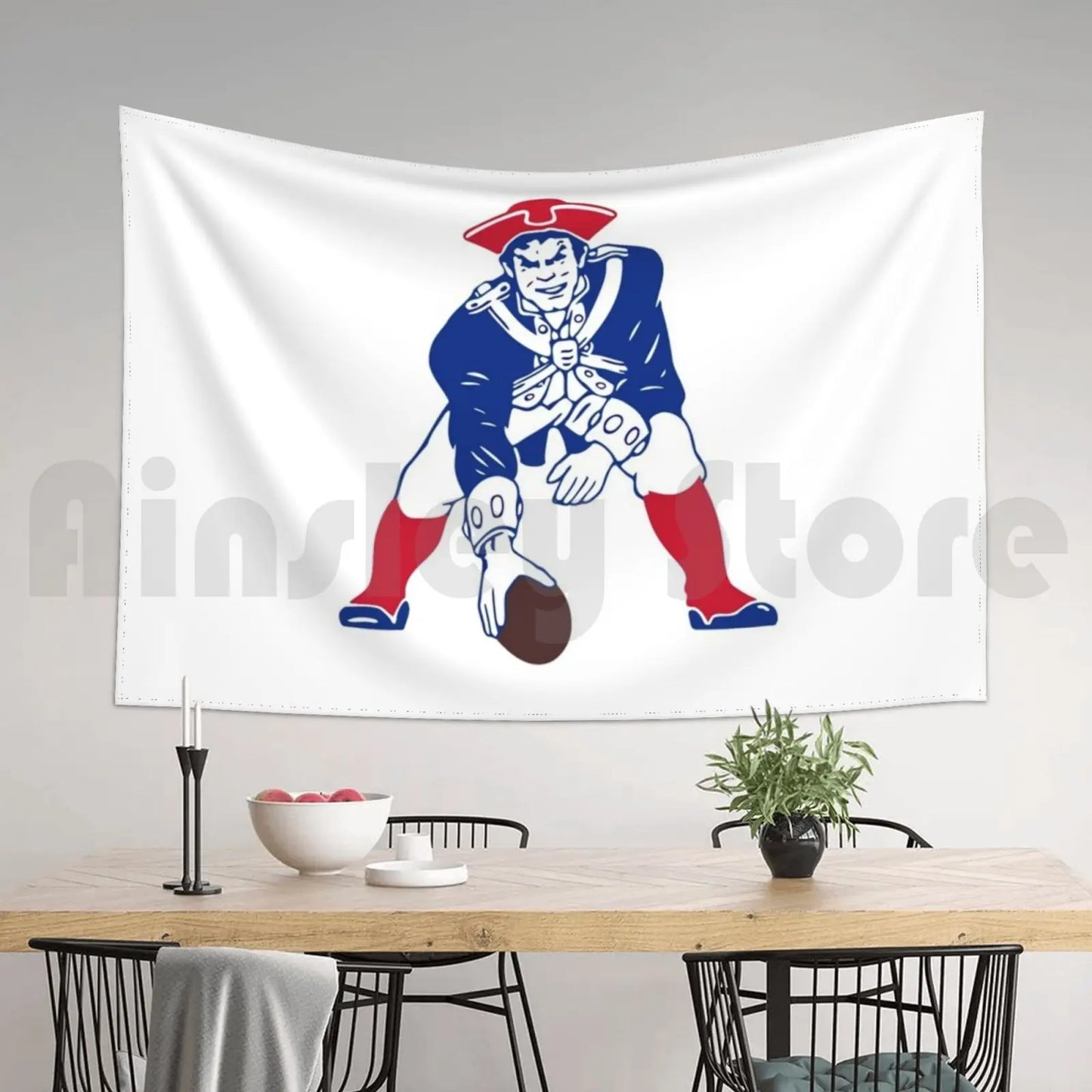 Patriots-New England Customized Tapestry Logo