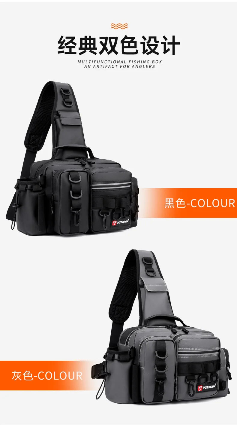 Fishing Tackle Backpack Lure Box Storage